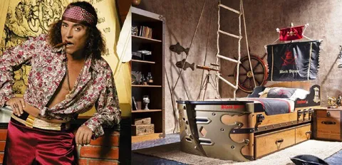 Black Pearl Pirate Bedroom