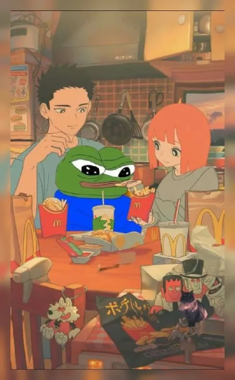 ペペとマクドナルドのデート