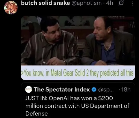 Metal Gear Solid 2 Predicted Everything