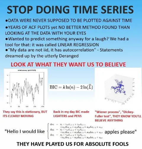 Stop Doing Time Series