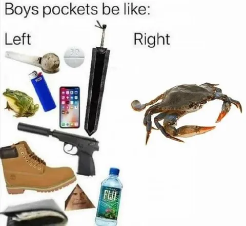 Boys Pockets Be Like