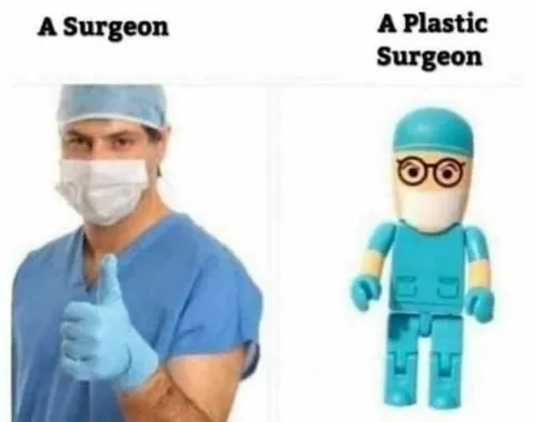 A Surgeon vs Plastic Surgeon