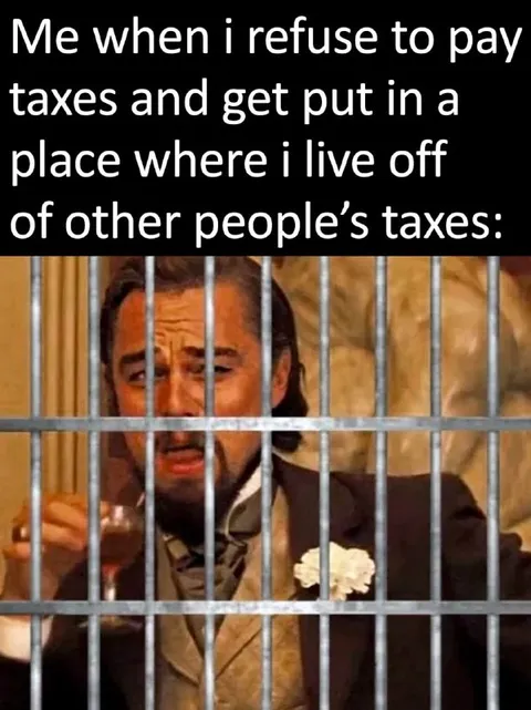 Refusing Taxes, Living Off Taxes