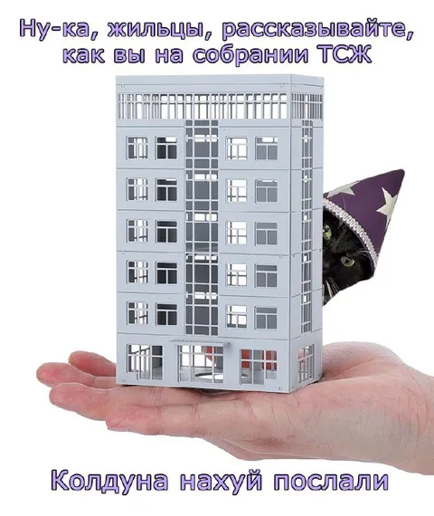Колдун на собрании ТСЖ