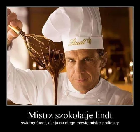 Mistrz szokolatje Lindt