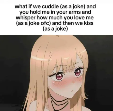 Cuddling As a Joke