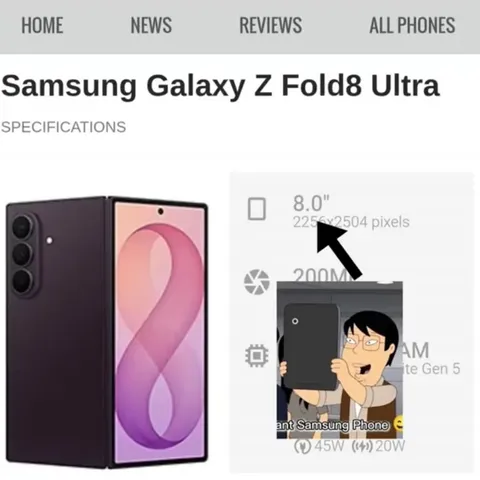 Samsung Fold8 Becomes a Tablet