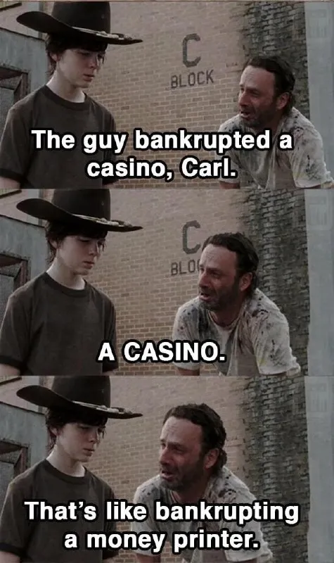 Bankrupting a Casino