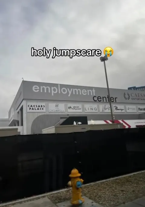 Holy Jumpscare at Employment Center
