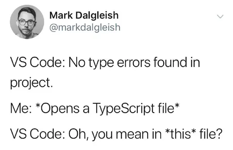 VS Code TypeScript Surprise