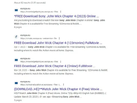 EU Website Distributes Malware