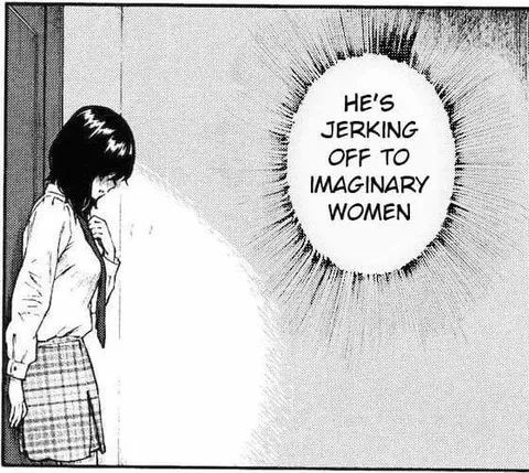 JERKING OFF TO IMAGINARY WOMEN