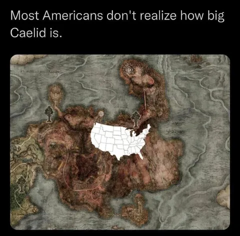 How Big Caelid Really Is