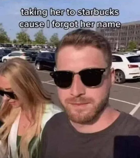 Forgot Her Name at Starbucks