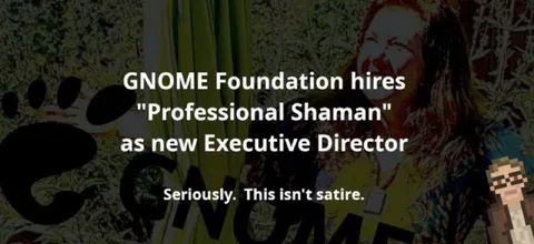 GNOME Hires a Professional Shaman