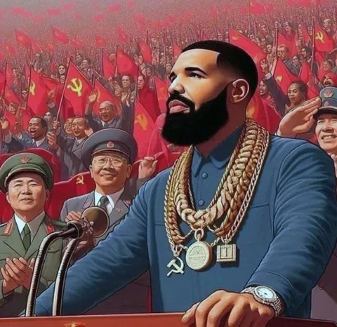 Дрейк на советском параде