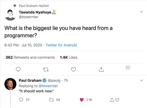 Programmer's Biggest Lie