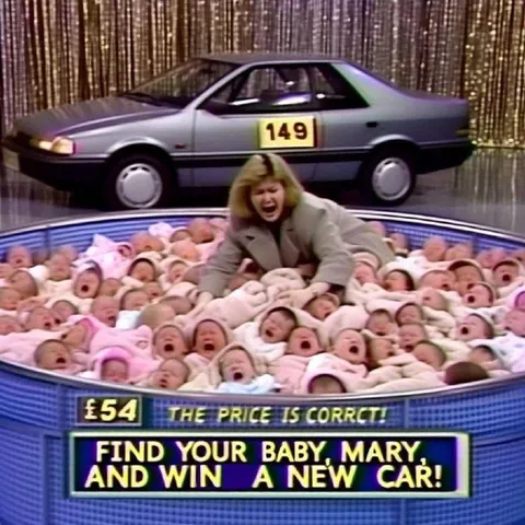 Find Your Baby and Win a Car