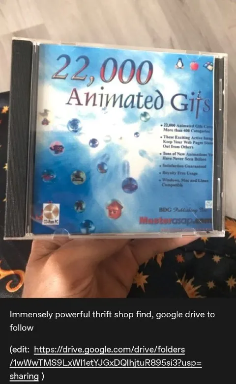 22,000 Animated GIFs CD