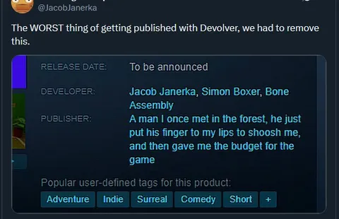 The Worst Devolver Publishing Description