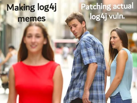 Log4j Meme Over Actual Patch