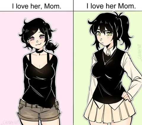 I Love Her, Mom Comparison