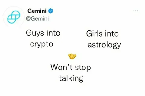 Guys Into Crypto, Girls Into Astrology