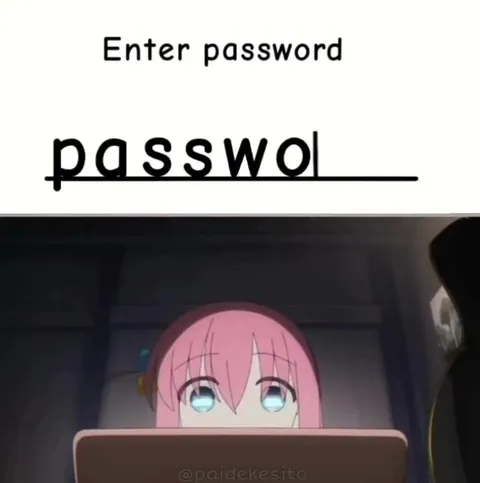 Password Typing Fails Again