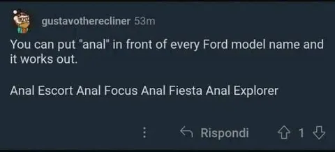 Anal Ford Model Names