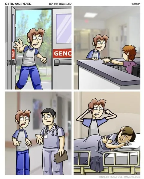 Loss Hospital Comic