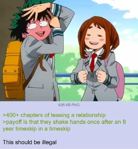Eight-Year Timeskip Handshake