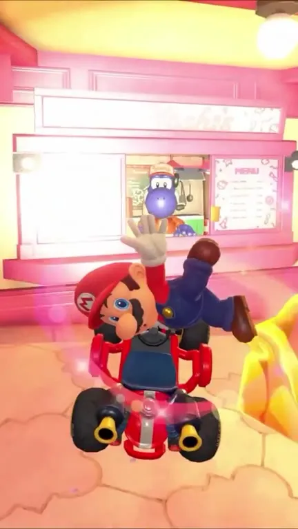 Mario Kart at Yoshi's
