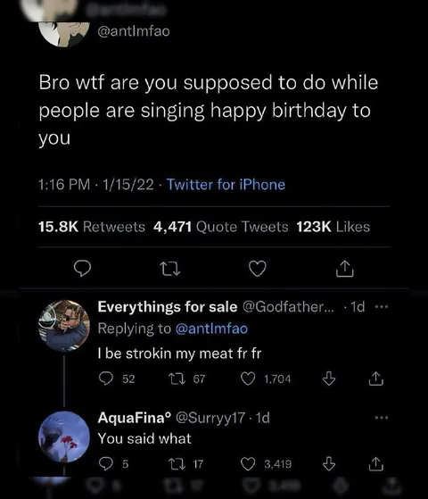 What Do You Do During Happy Birthday