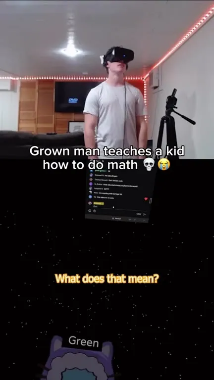 Grown Man Teaches Among Us Math