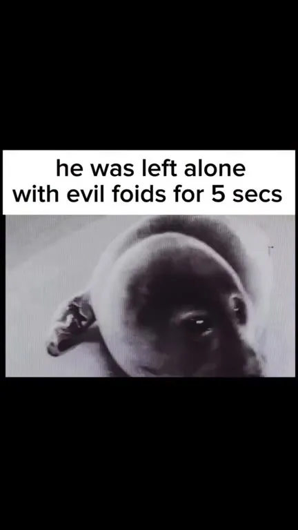 Baby Left Alone With Evil Foids