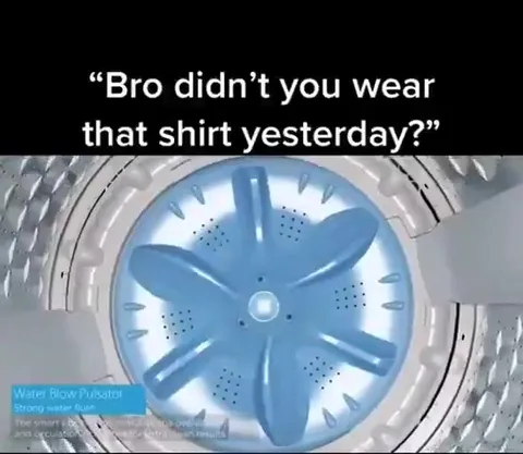Washing Machine Eats the Shirt