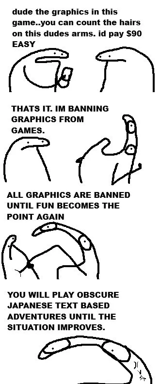 Banning Graphics From Games