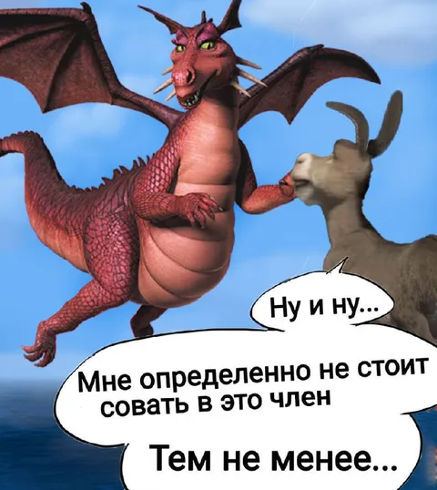 Не стоит совать член