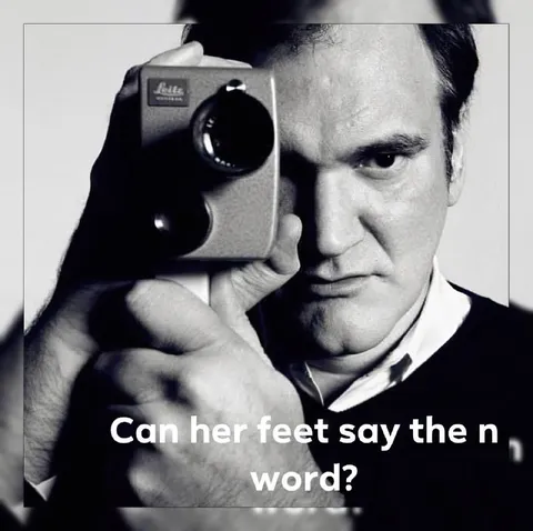 Can Her Feet Say the N Word