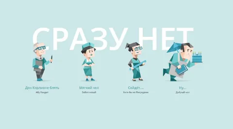 Сразу нет — четыре типа людей