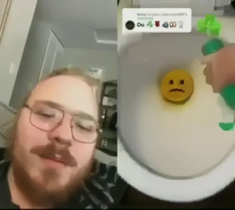 Man Watches Sad Slime Experiment