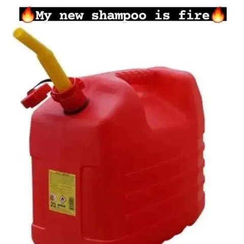 My New Shampoo Is Fire