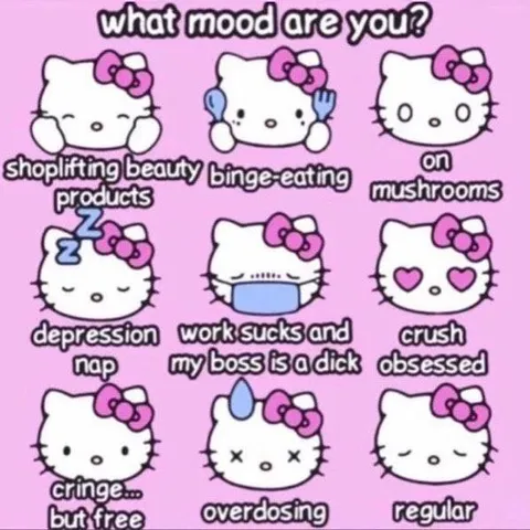 What Mood Are You Hello Kitty
