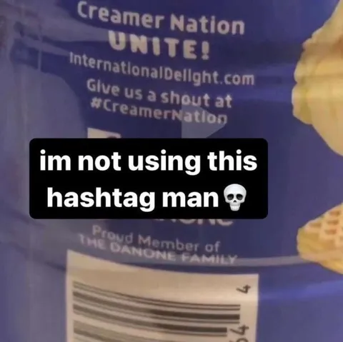 Not Using This Hashtag