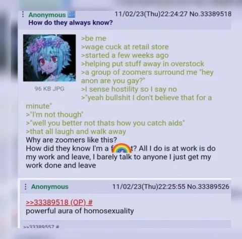 Powerful Aura of Homosexuality