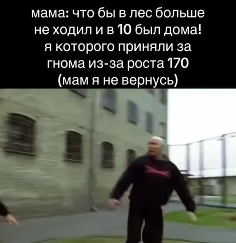 Когда приняли за гнома