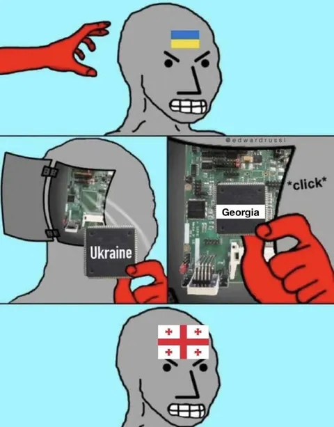 Georgia Clicks Ukraine's Chip