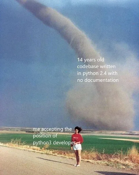Accepting the Python 3 Job