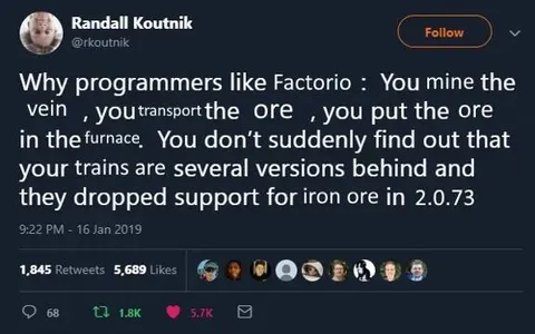 Why Programmers Like Factorio