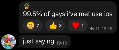 99.5% of Gays Use iOS